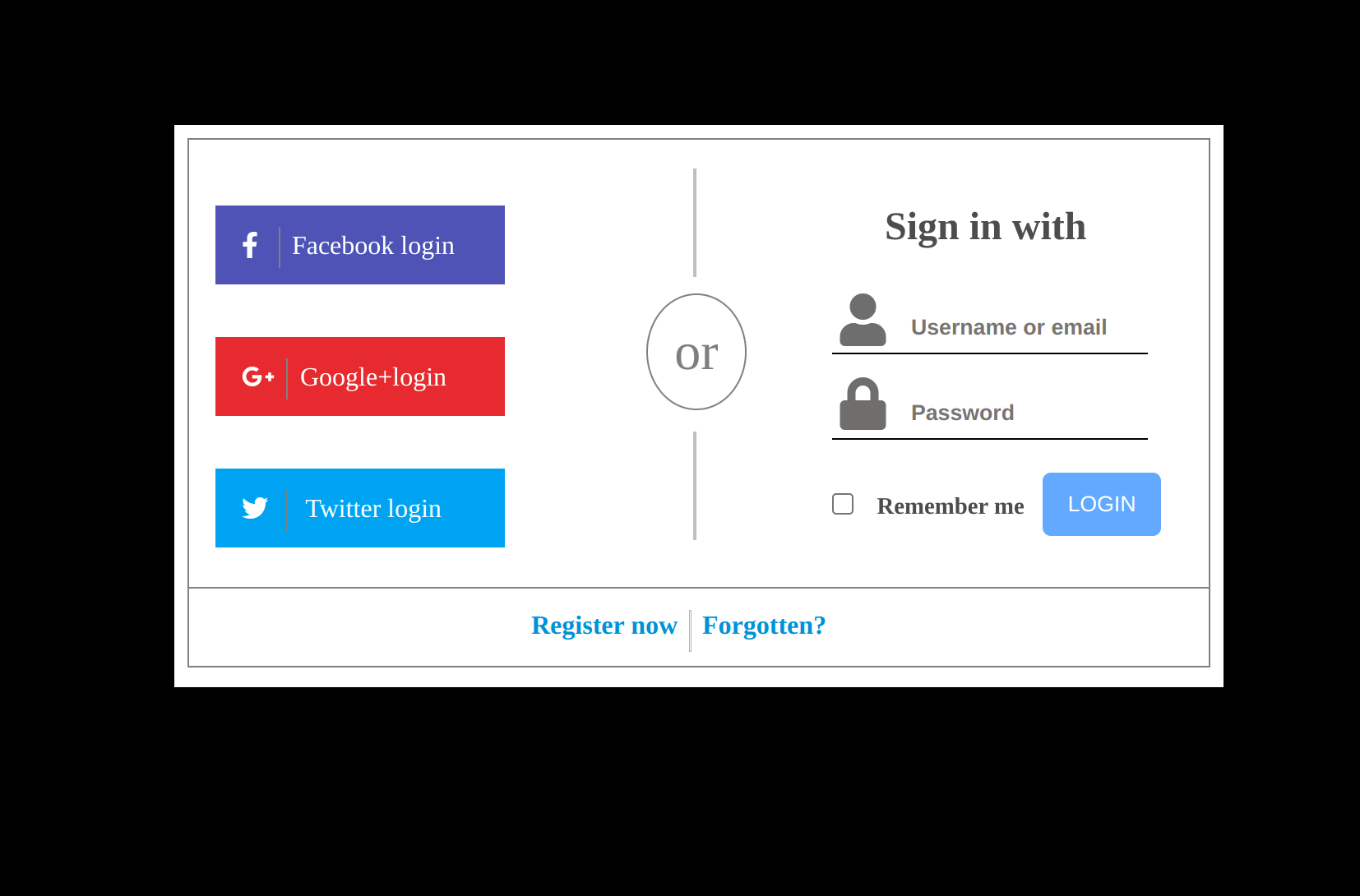 Login Page